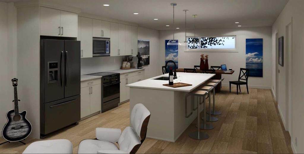 804 6 Street South, Lethbridge, AB - Indoor Photo Showing Kitchen