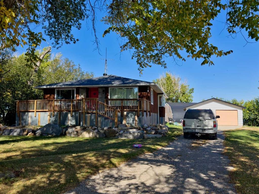 42082 Range Road 274, Hill Spring, AB - Outdoor With Deck Patio Veranda