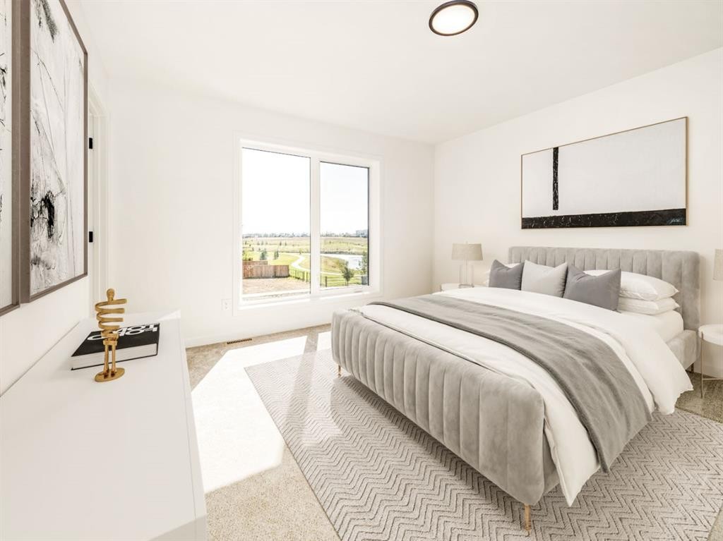 351 Blackwolf Boulevard North, Lethbridge, AB - Indoor Photo Showing Bedroom
