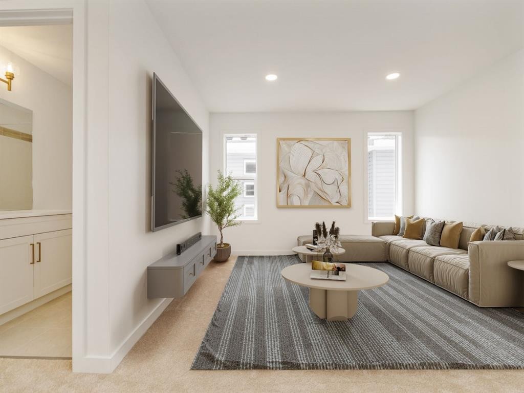 2528 43 Street South, Lethbridge, AB - Indoor Photo Showing Living Room