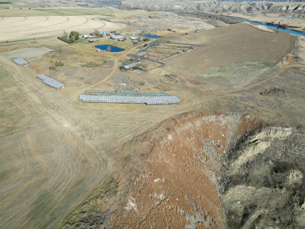 221036 Twp Rd 9-1A Township, Rural Lethbridge County, AB - With View
