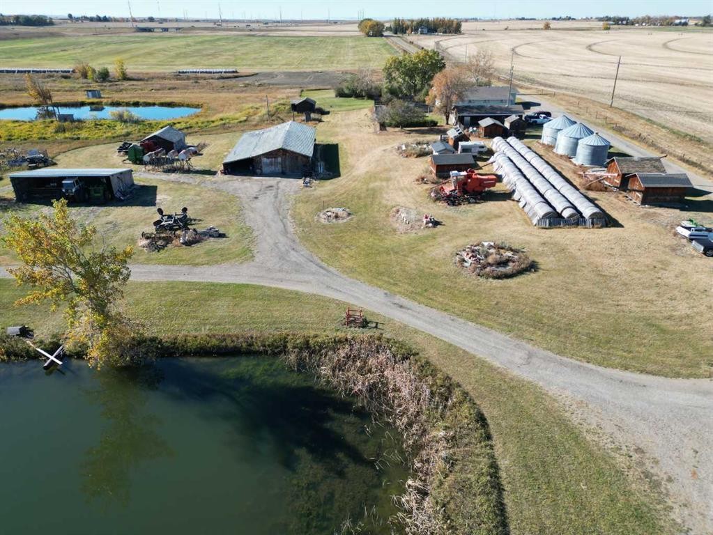 221036 Twp Rd 9-1A Township, Rural Lethbridge County, AB - Outdoor With Body Of Water With View