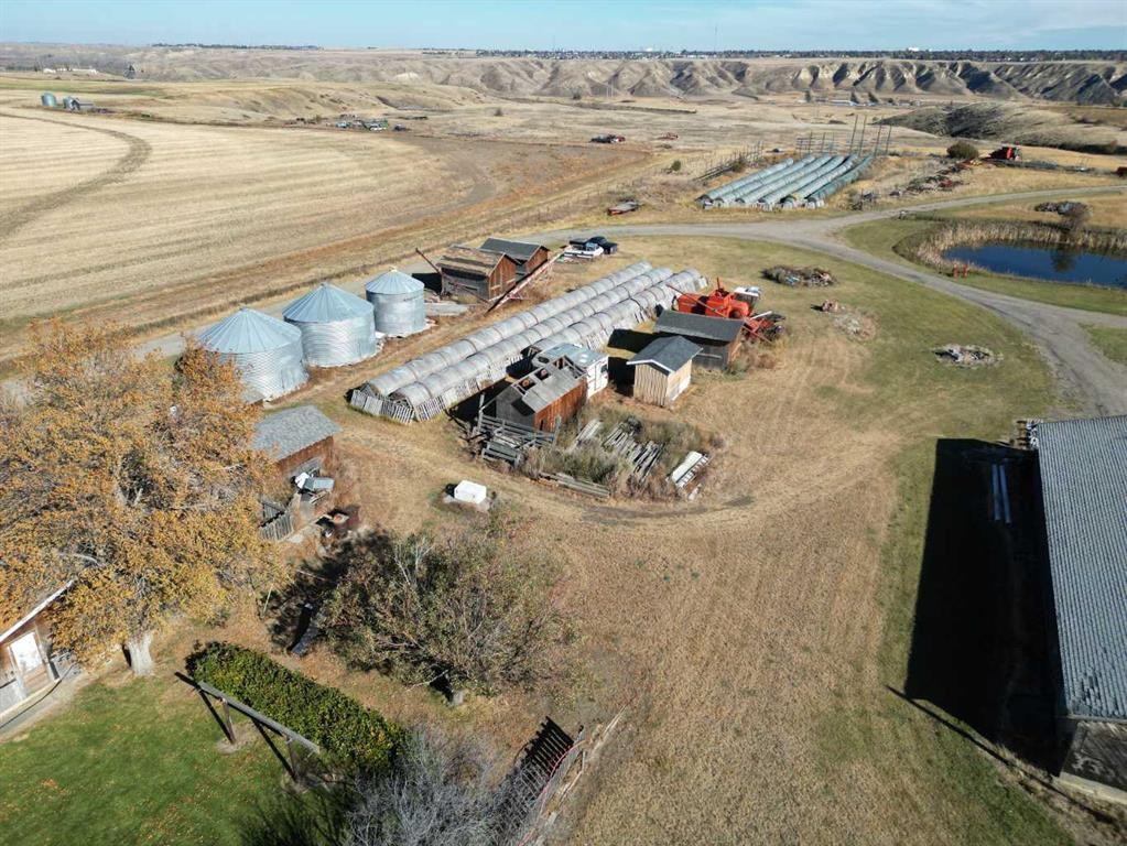 221036 Twp Rd 9-1A Township, Rural Lethbridge County, AB - Outdoor With View