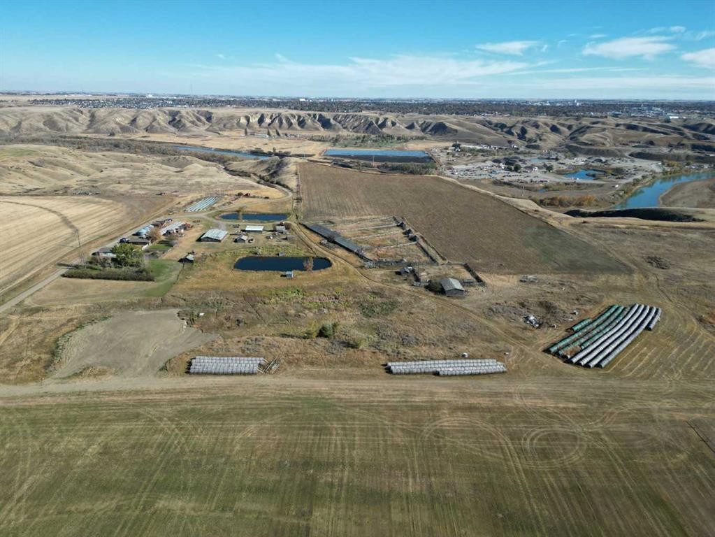 221036 Twp Rd 9-1A Township, Rural Lethbridge County, AB - Outdoor With View