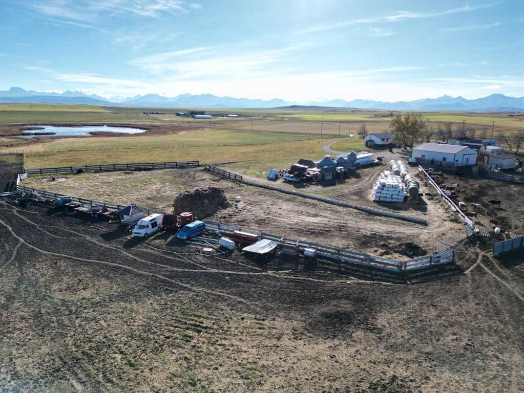 275083 Twp Rd 41, Hill Spring, AB - Outdoor With View