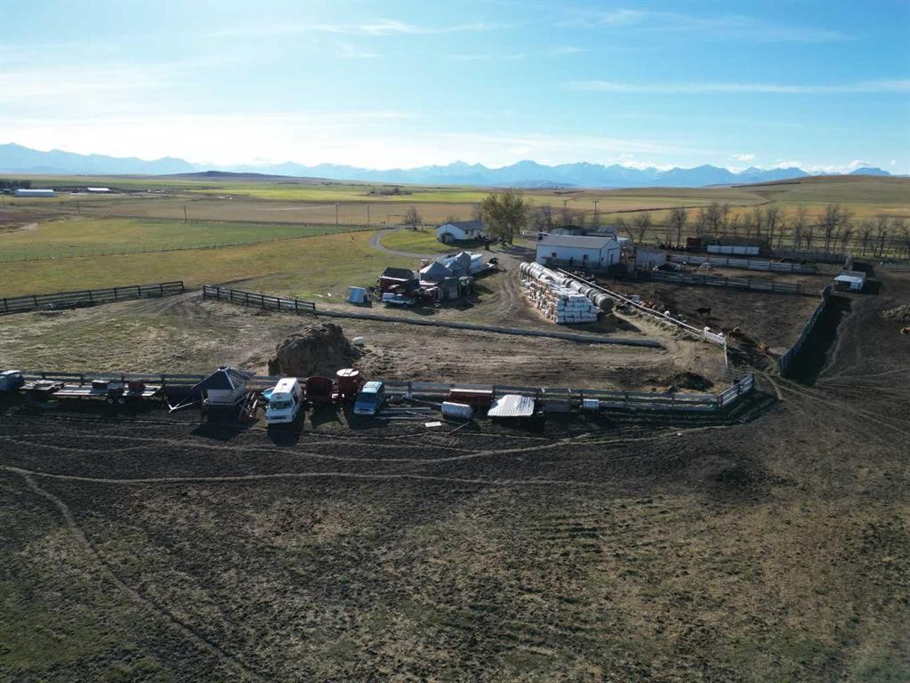 275083 Twp Rd 41, Hill Spring, AB - Outdoor With View