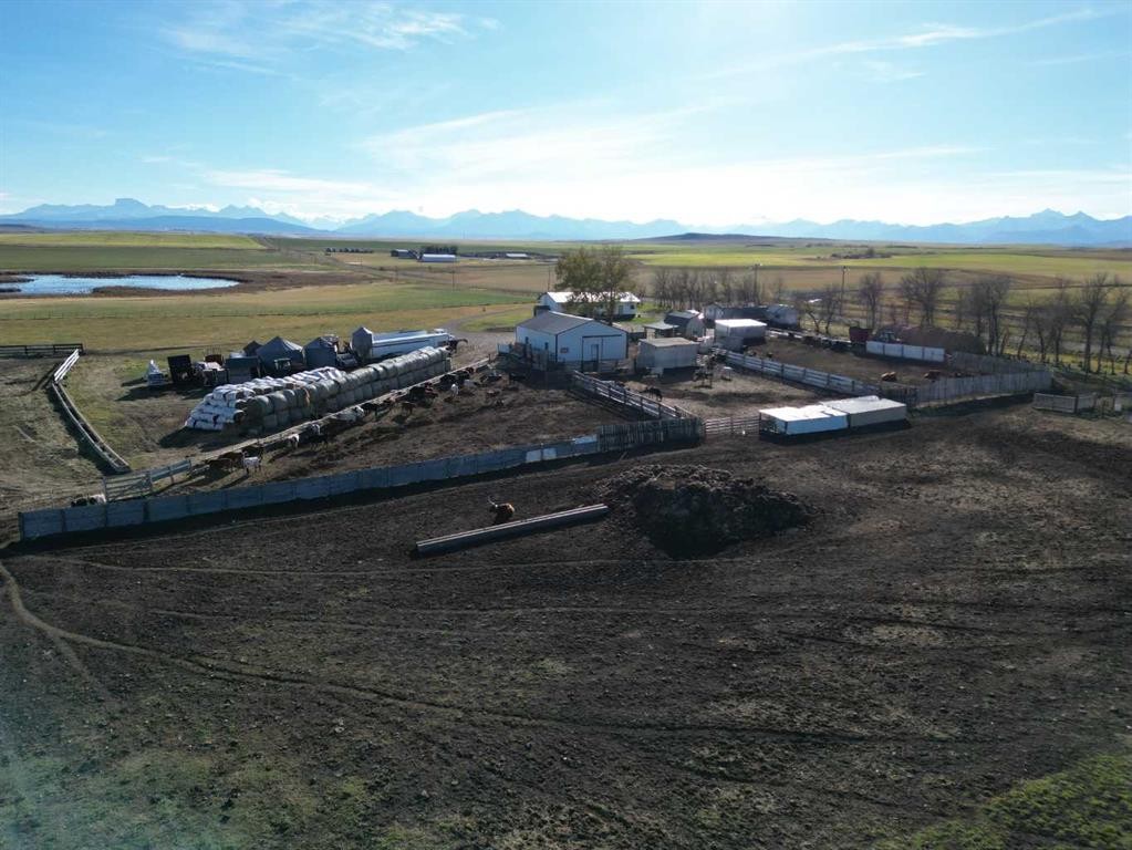 275083 Twp Rd 41, Hill Spring, AB - Outdoor With View