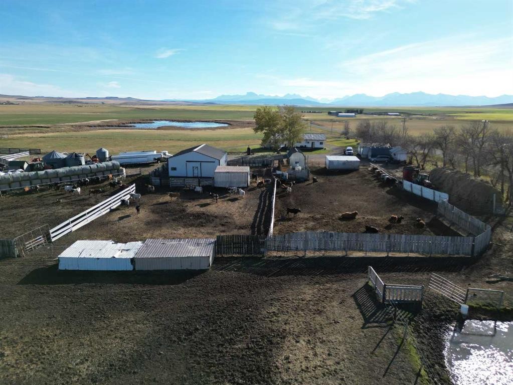 275083 Twp Rd 41, Hill Spring, AB - Outdoor With View