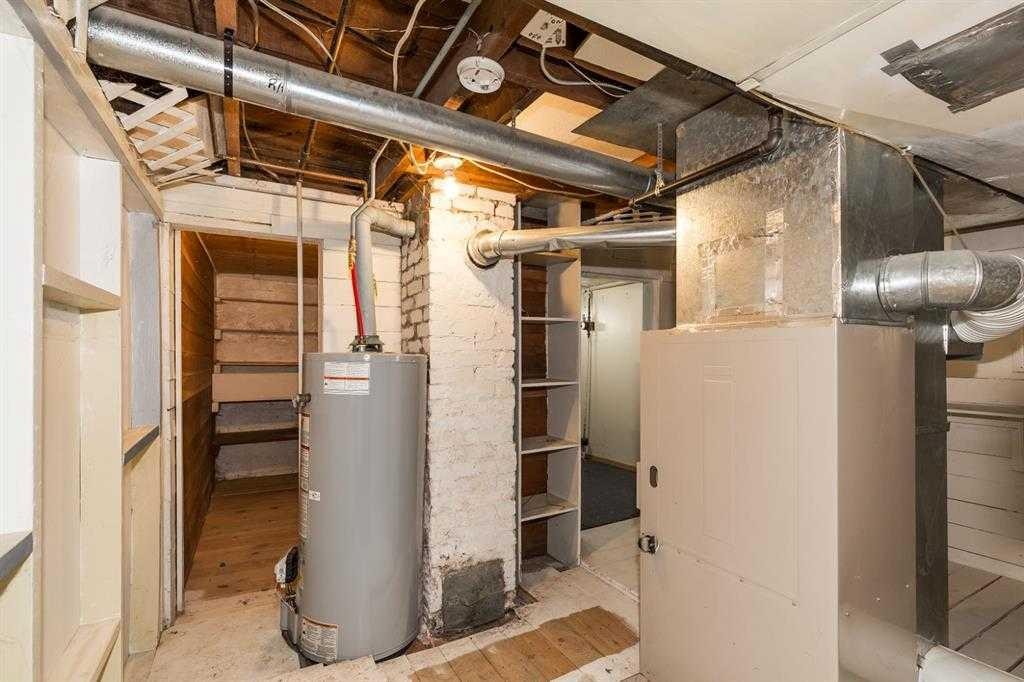 204 Grand Avenue, Carmangay, AB - Indoor Photo Showing Basement