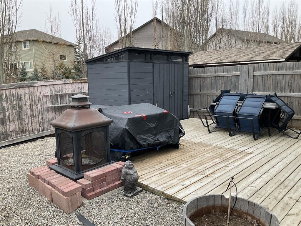 645 Silkstone Point West, Lethbridge, AB - Outdoor With Deck Patio Veranda With Exterior