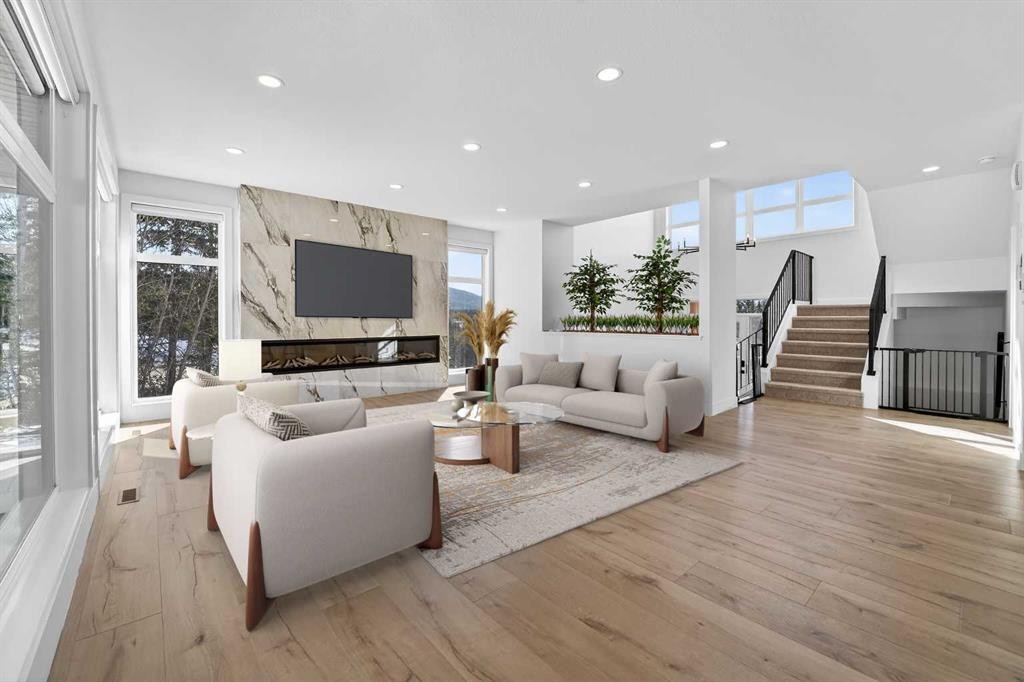 70 Kananaskis Drive, Coleman, AB - Indoor Photo Showing Living Room