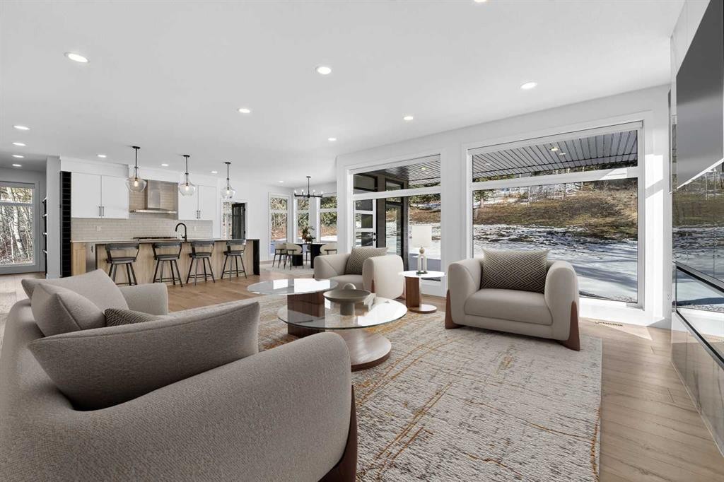 70 Kananaskis Drive, Coleman, AB - Indoor Photo Showing Living Room