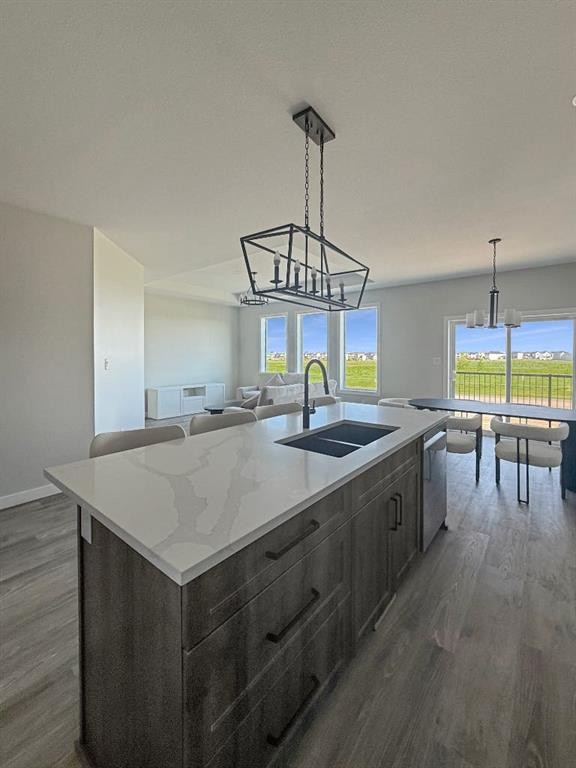 375 Skeena Crescent West, Lethbridge, AB - Indoor Photo Showing Kitchen With Double Sink