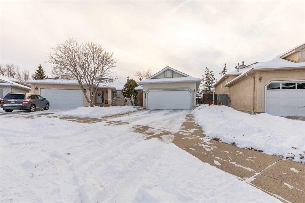 327 Heritage Crescent West, Lethbridge, AB - Outdoor With Facade