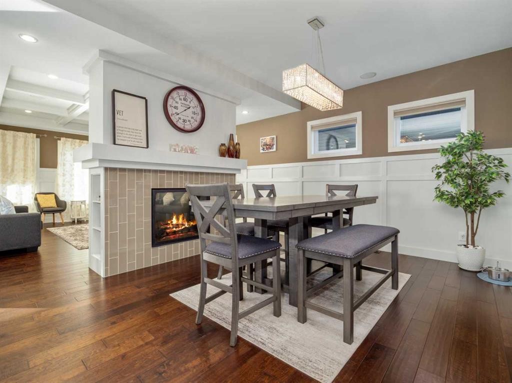 18 Northlander Road West, Lethbridge, AB - Indoor Photo Showing Other Room With Fireplace