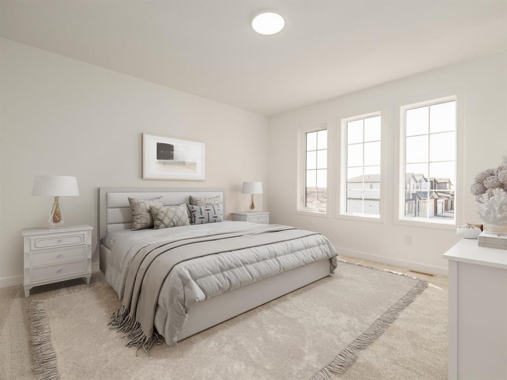 730 Violet Place West, Lethbridge, AB - Indoor Photo Showing Bedroom
