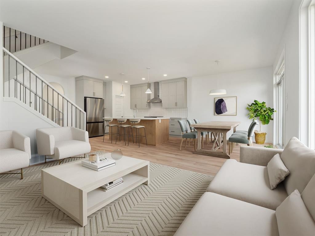 730 Violet Place West, Lethbridge, AB - Indoor Photo Showing Living Room