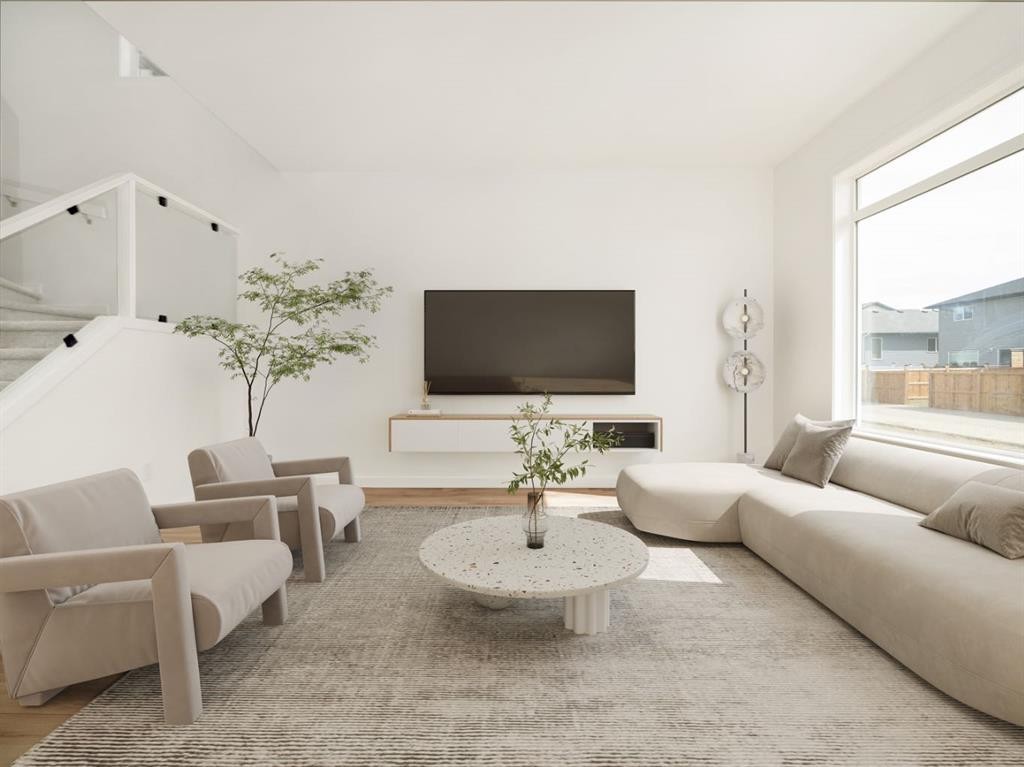 738 Violet Place West, Lethbridge, AB - Indoor Photo Showing Living Room