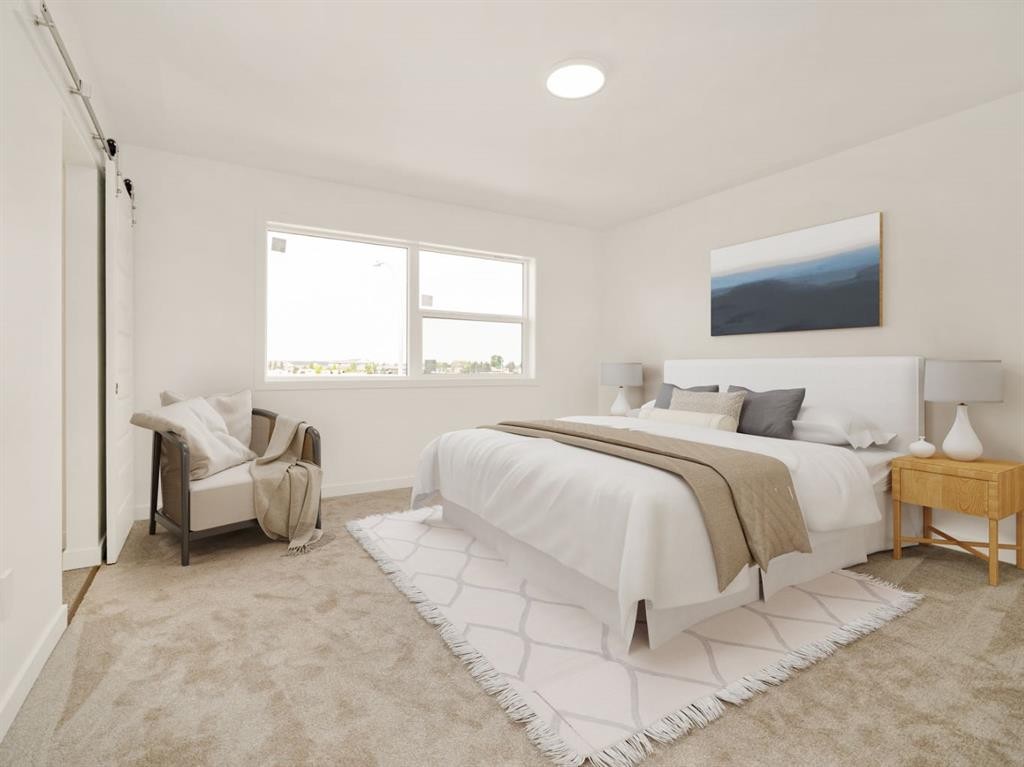 738 Violet Place West, Lethbridge, AB - Indoor Photo Showing Bedroom