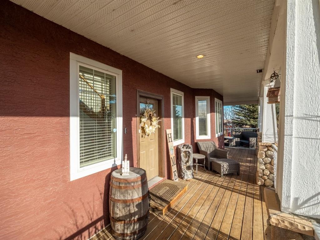 63 Deer Path Meadows, Fort Macleod, AB - Outdoor With Deck Patio Veranda With Exterior