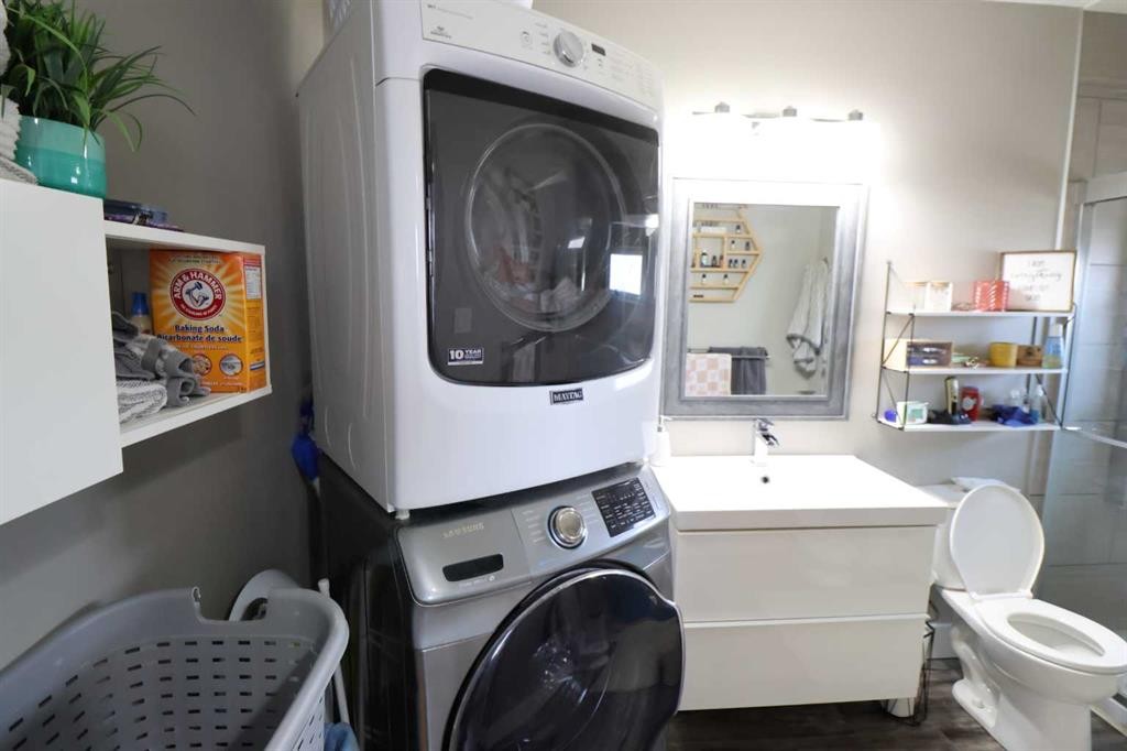 5009 41 Ave, Taber, AB - Indoor Photo Showing Laundry Room