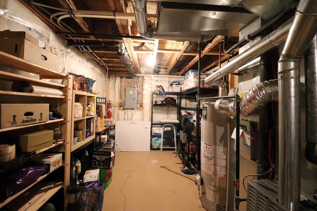 50 Riverbrook Close West, Lethbridge, AB - Indoor Photo Showing Basement