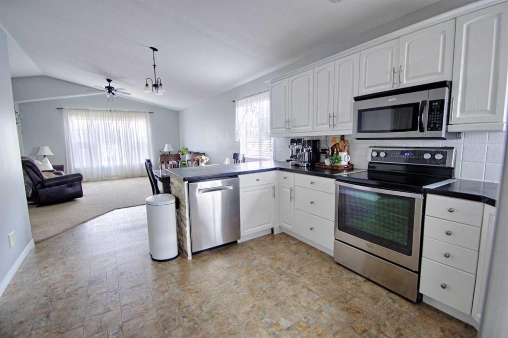 109 3 Avenue East, Barnwell, AB - Indoor Photo Showing Kitchen