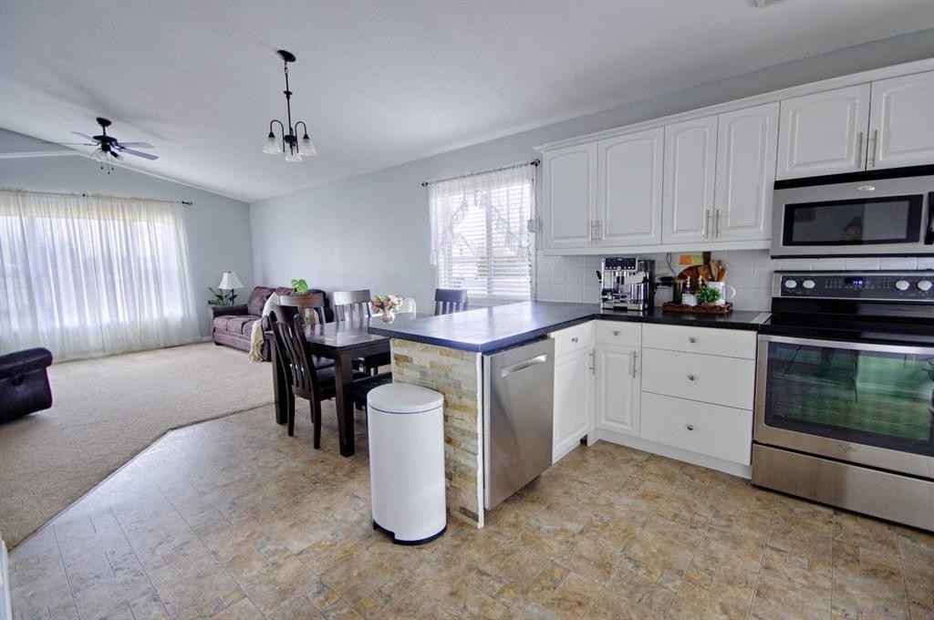 109 3 Avenue East, Barnwell, AB - Indoor Photo Showing Kitchen