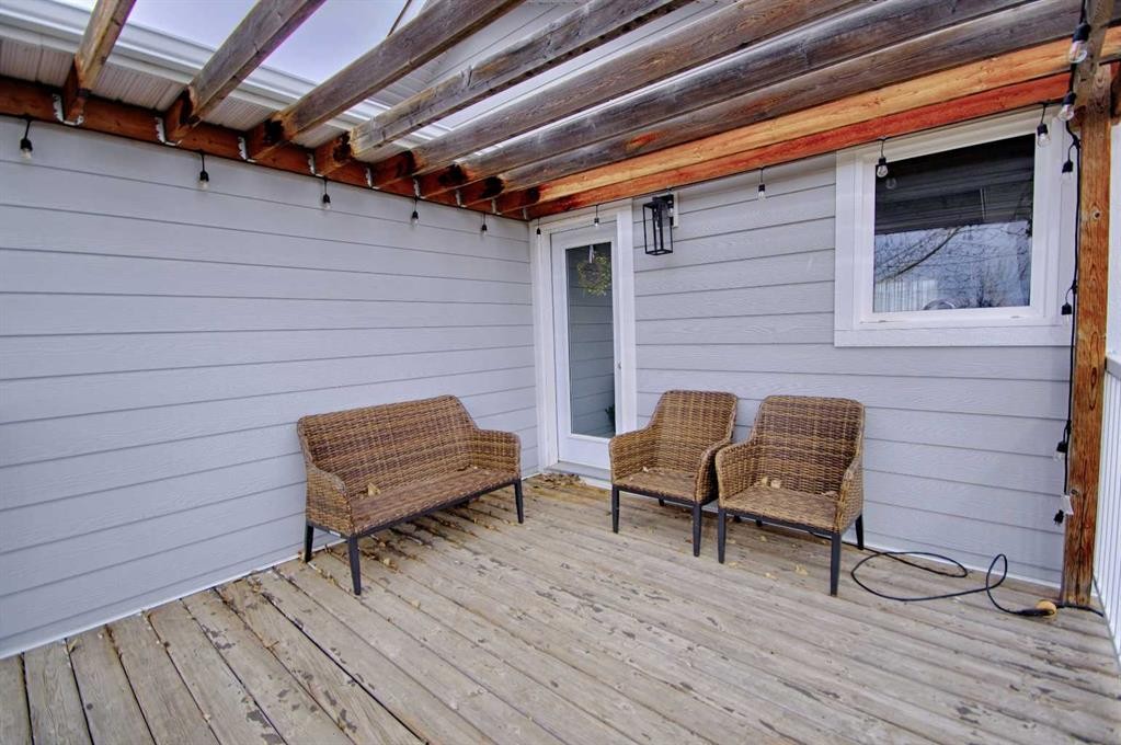 109 3 Avenue East, Barnwell, AB - Outdoor With Deck Patio Veranda With Exterior