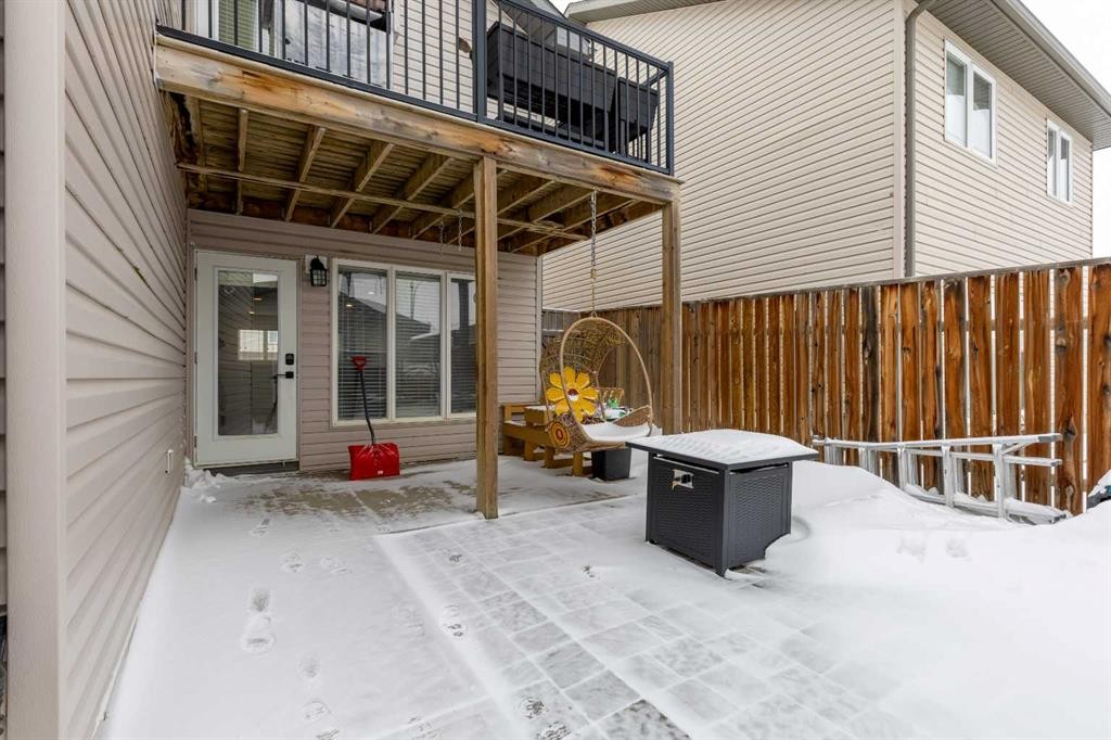 206 Keystone Lane West, Lethbridge, AB - Outdoor With Deck Patio Veranda With Exterior