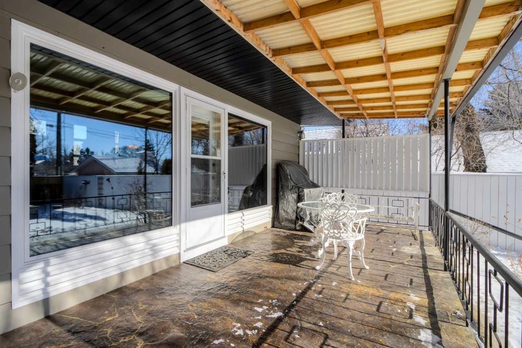1416 15 Avenue South, Lethbridge, AB - Outdoor With Deck Patio Veranda With Exterior