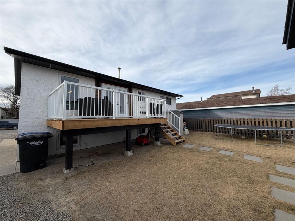2106 7 Ave, Fort Macleod, AB - Outdoor With Deck Patio Veranda With Exterior