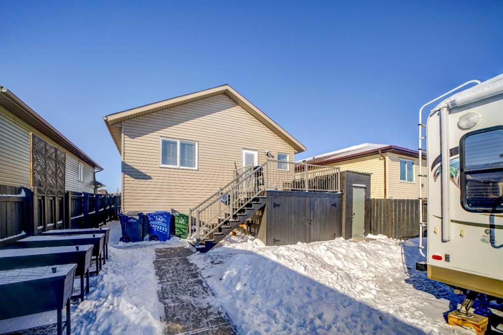 1961 Parkside Way, Coaldale, AB - Outdoor With Deck Patio Veranda With Exterior