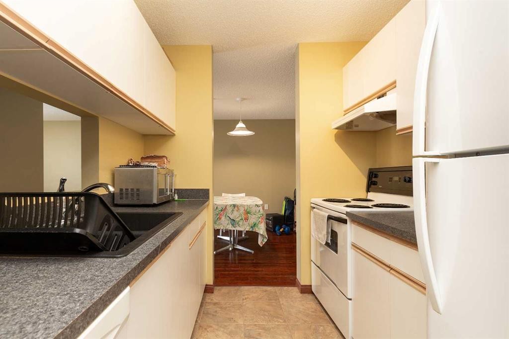 103-485 Red Crow Boulevard West, Lethbridge, AB - Indoor Photo Showing Kitchen With Double Sink