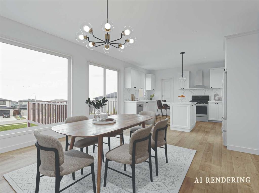 681 Devonia Road West, Lethbridge, AB - Indoor Photo Showing Dining Room