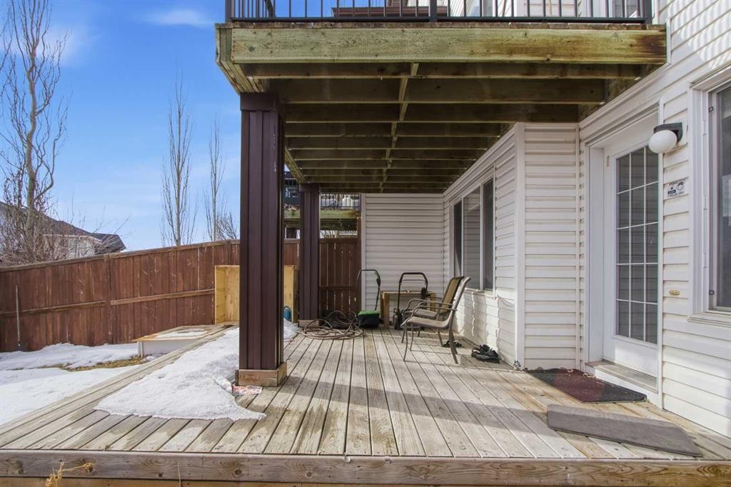 13 Evanscove Manor Nw, Calgary, AB - Outdoor With Deck Patio Veranda With Exterior