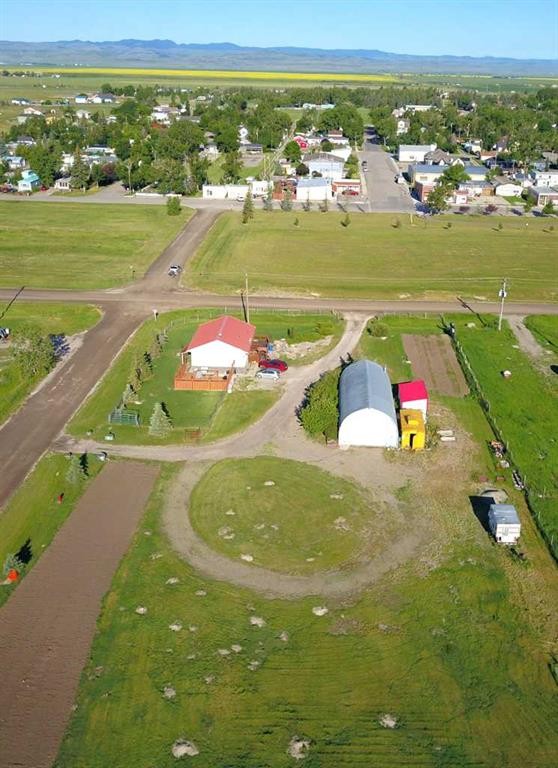 109 Argyle Street, Granum, AB - Outdoor With View