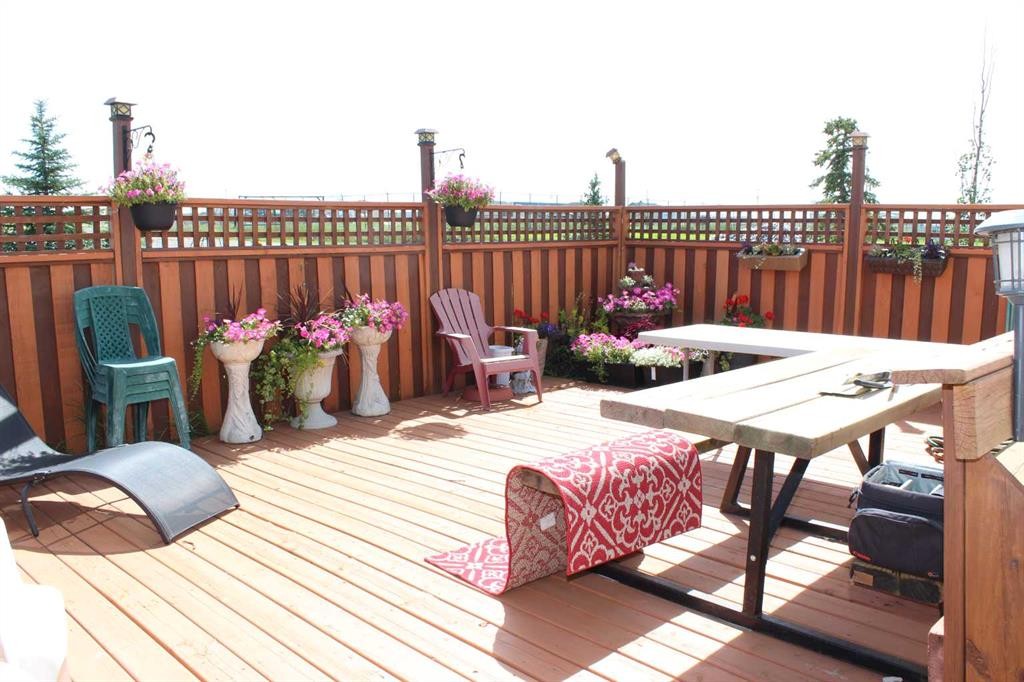 109 Argyle Street, Granum, AB - Outdoor With Deck Patio Veranda With Exterior