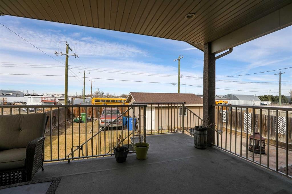 5103 62 Avenue, Taber, AB - Outdoor With Deck Patio Veranda With Exterior
