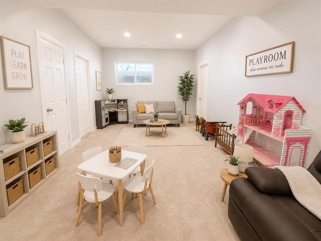 222 6A Street, Stirling, AB - Indoor Photo Showing Living Room