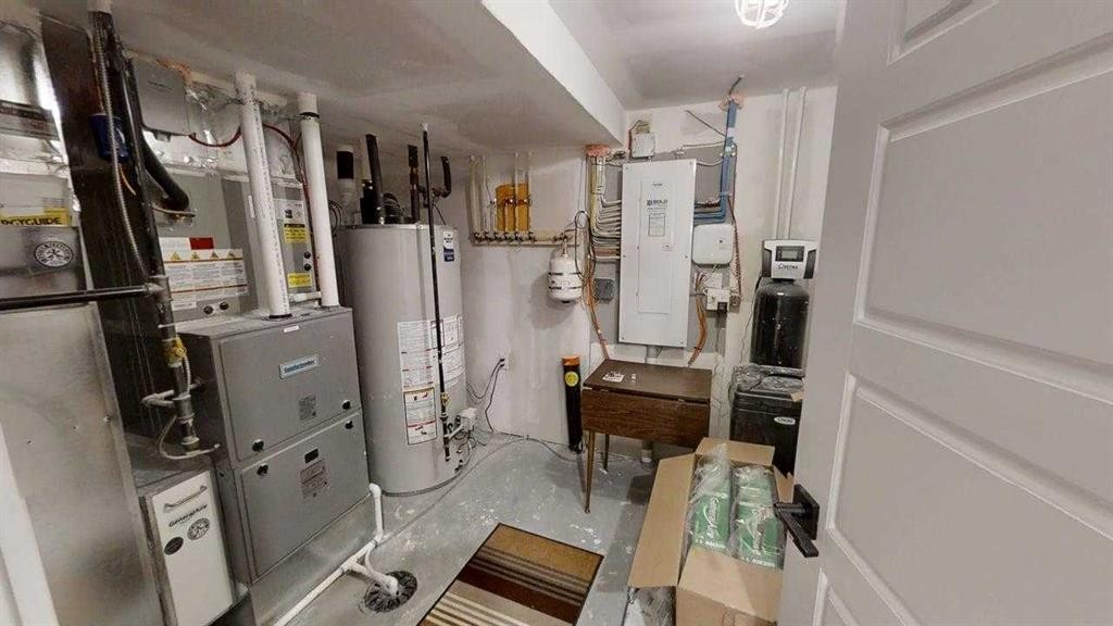 28 Aster Link, Okotoks, AB - Indoor Photo Showing Basement