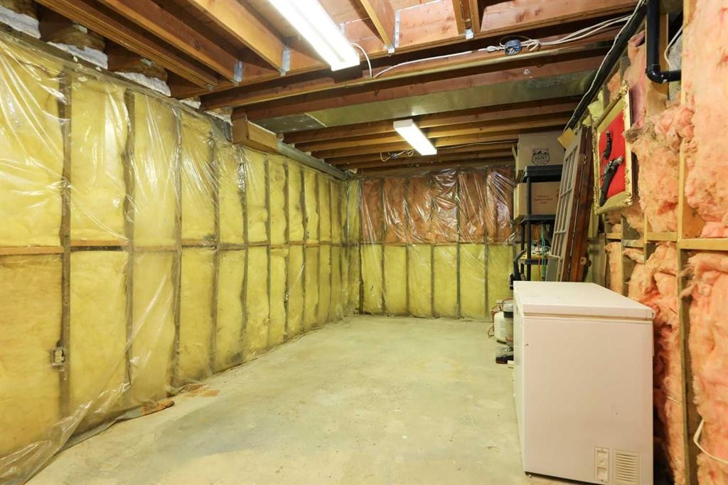 108 3 Street, Warner, AB - Indoor Photo Showing Basement