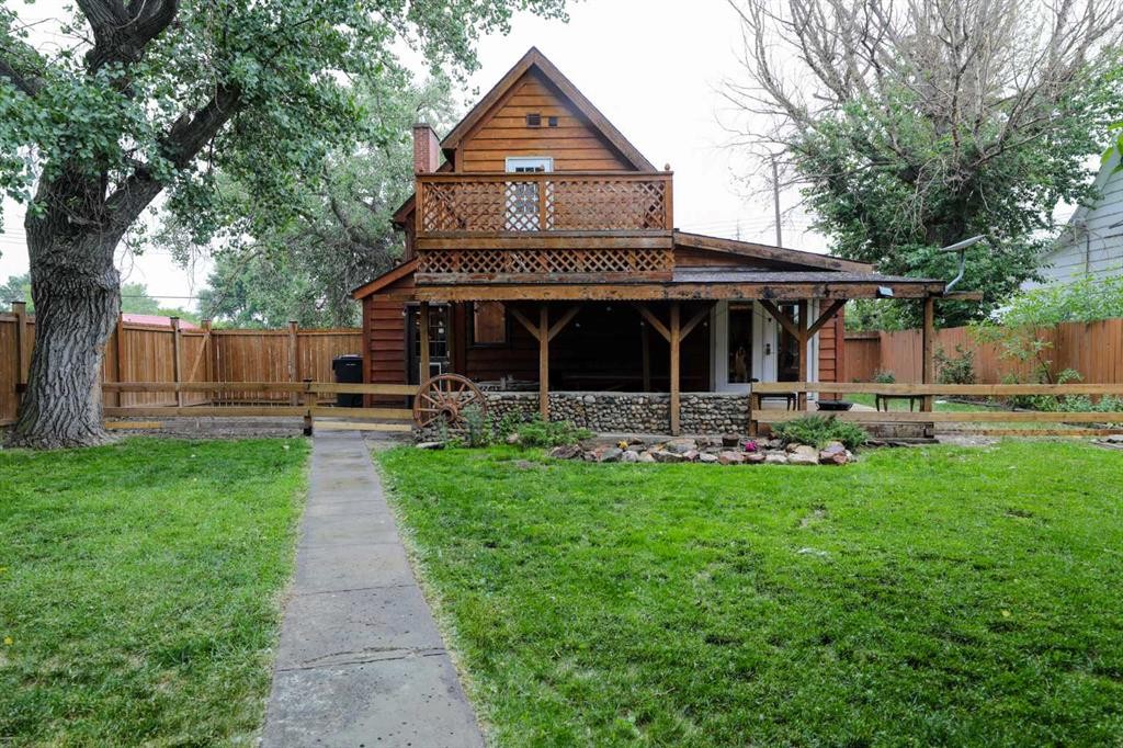 108 3 Street, Warner, AB - Outdoor With Deck Patio Veranda