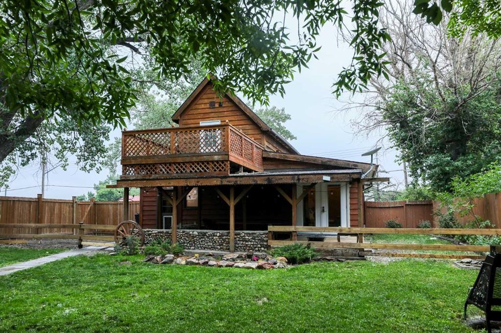 108 3 Street, Warner, AB - Outdoor With Deck Patio Veranda