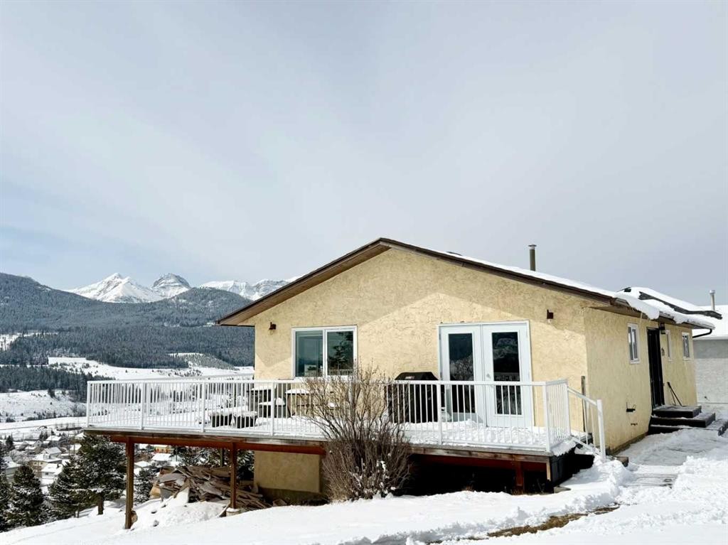 8142 26 Avenue, Coleman, AB - Outdoor With Deck Patio Veranda