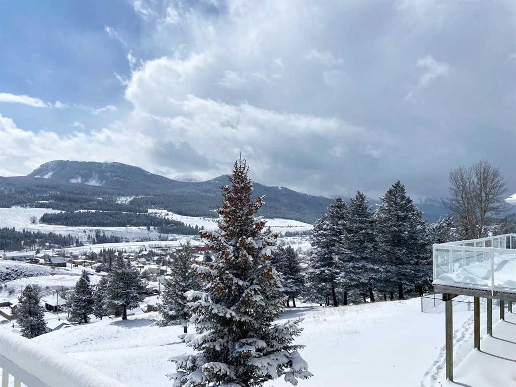 8142 26 Avenue, Coleman, AB - Outdoor With View