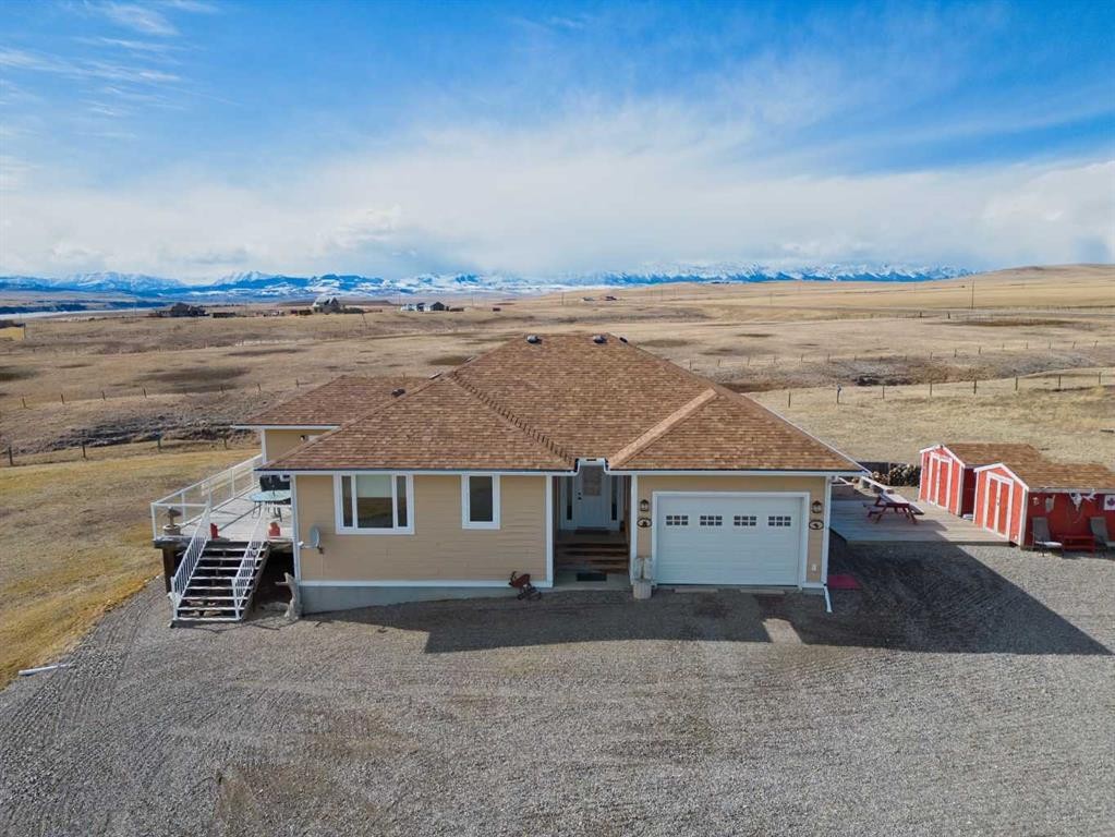 5 Walking Plow Estates, Cowley, AB - Outdoor With View