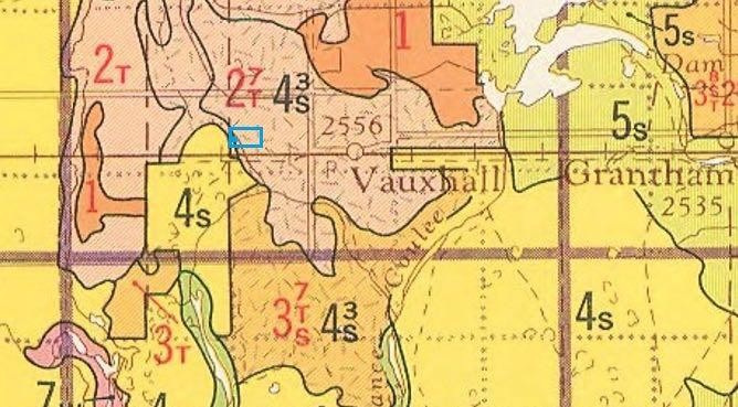 On Rr 164, Vauxhall, AB