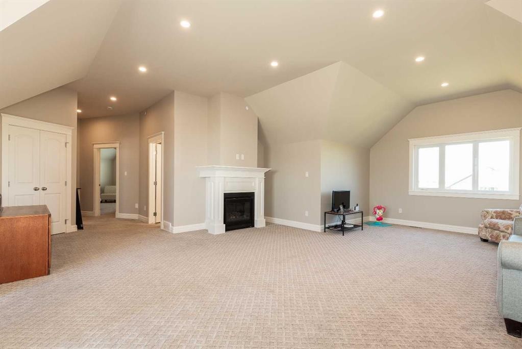 1 Edgemoor Way West, Lethbridge, AB - Indoor With Fireplace