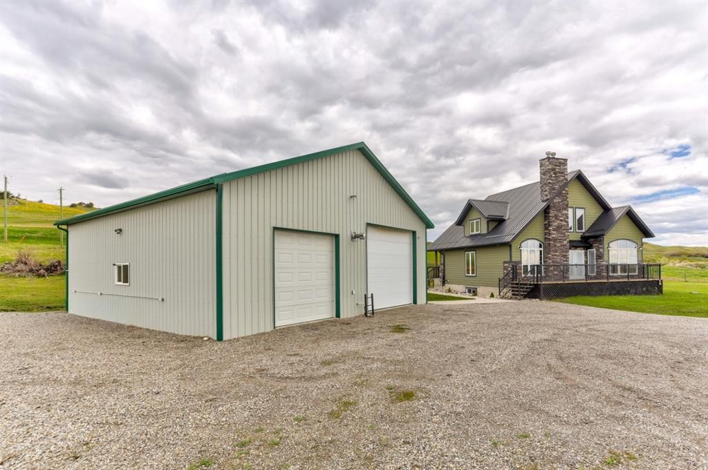 2222 Twp Rd 7-5, Lundbreck, AB - Outdoor With Deck Patio Veranda With Exterior